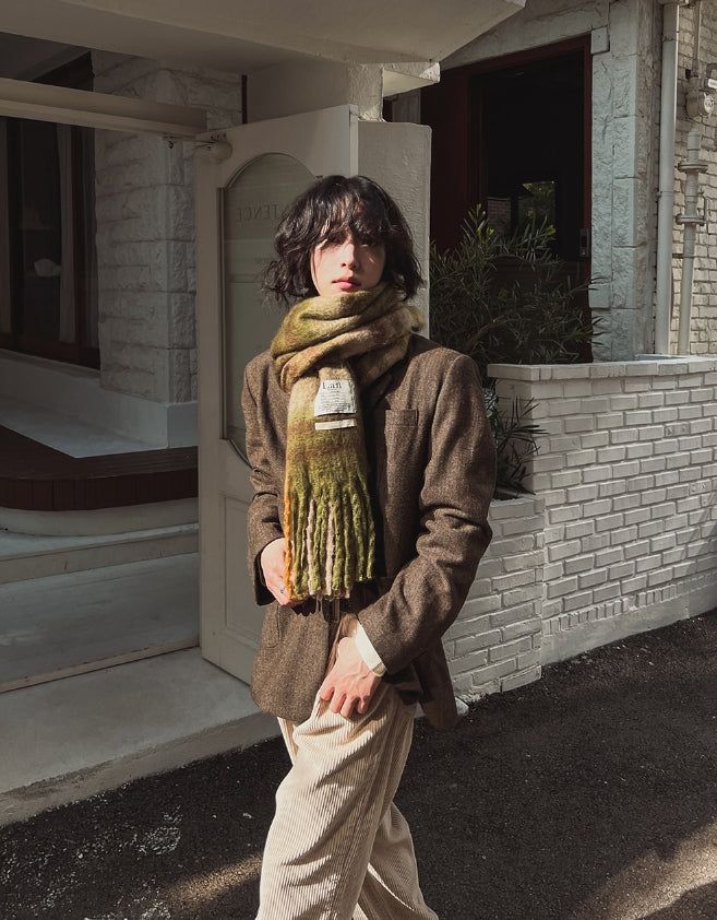 Eric One Tuck Corduroy Wide Pants
