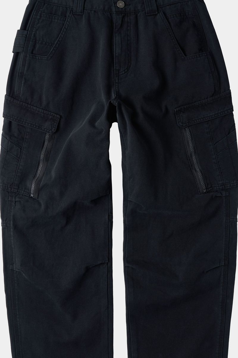 Mixed Fabric m65 Pants (Washed Black)