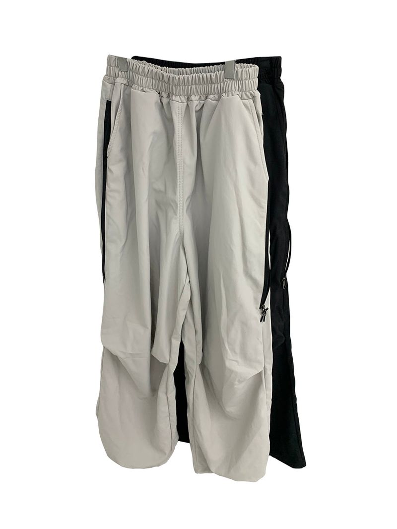 side zipper color pants (unisex)