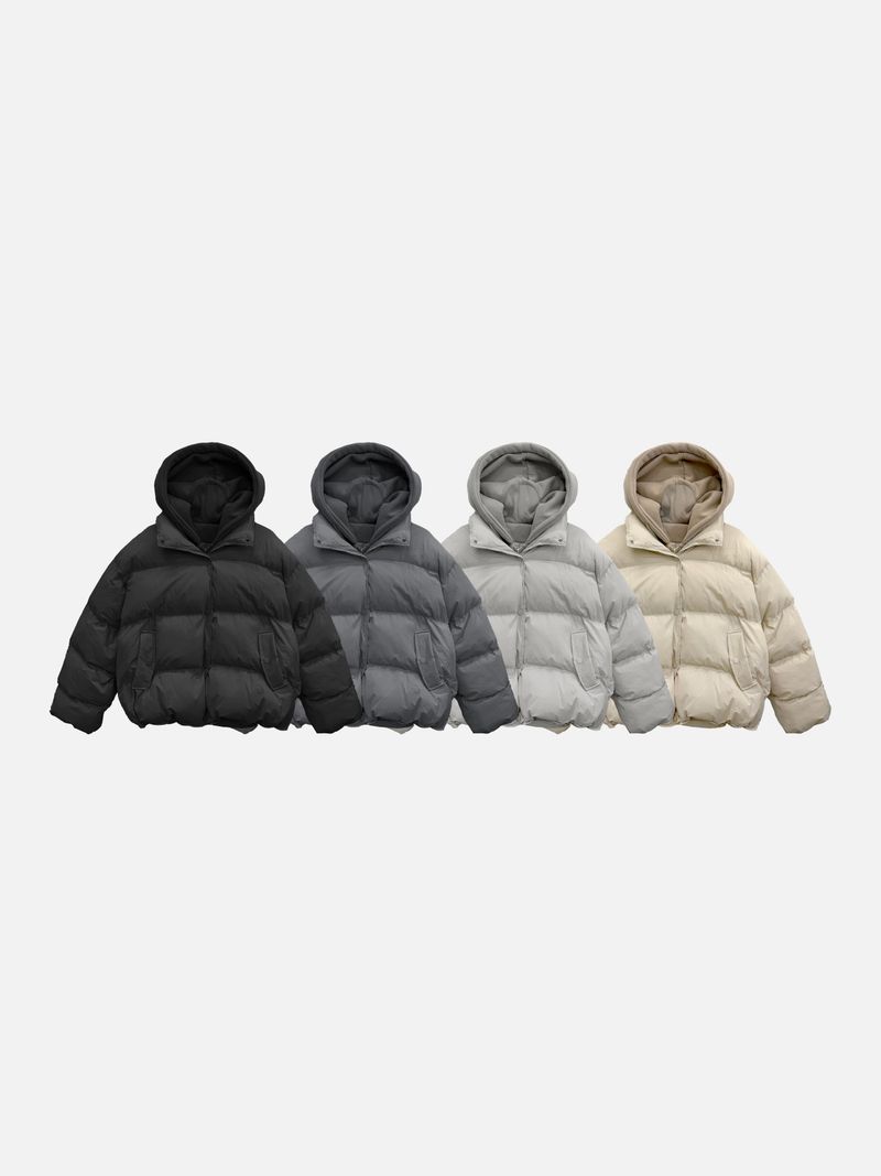 Urban Hood Layered Daily Short Padding (4c)