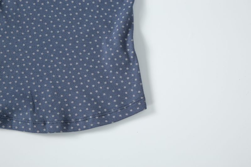 star sleeveless navy