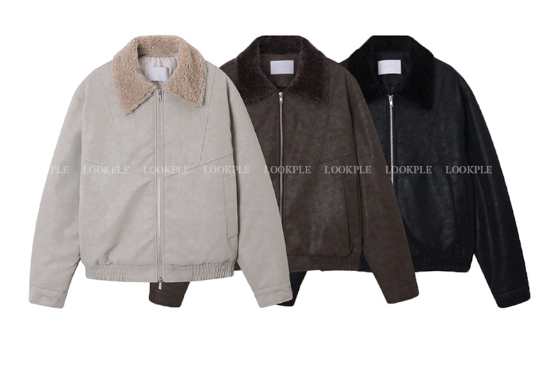 Dumble Collar Suede Mustang Jumper