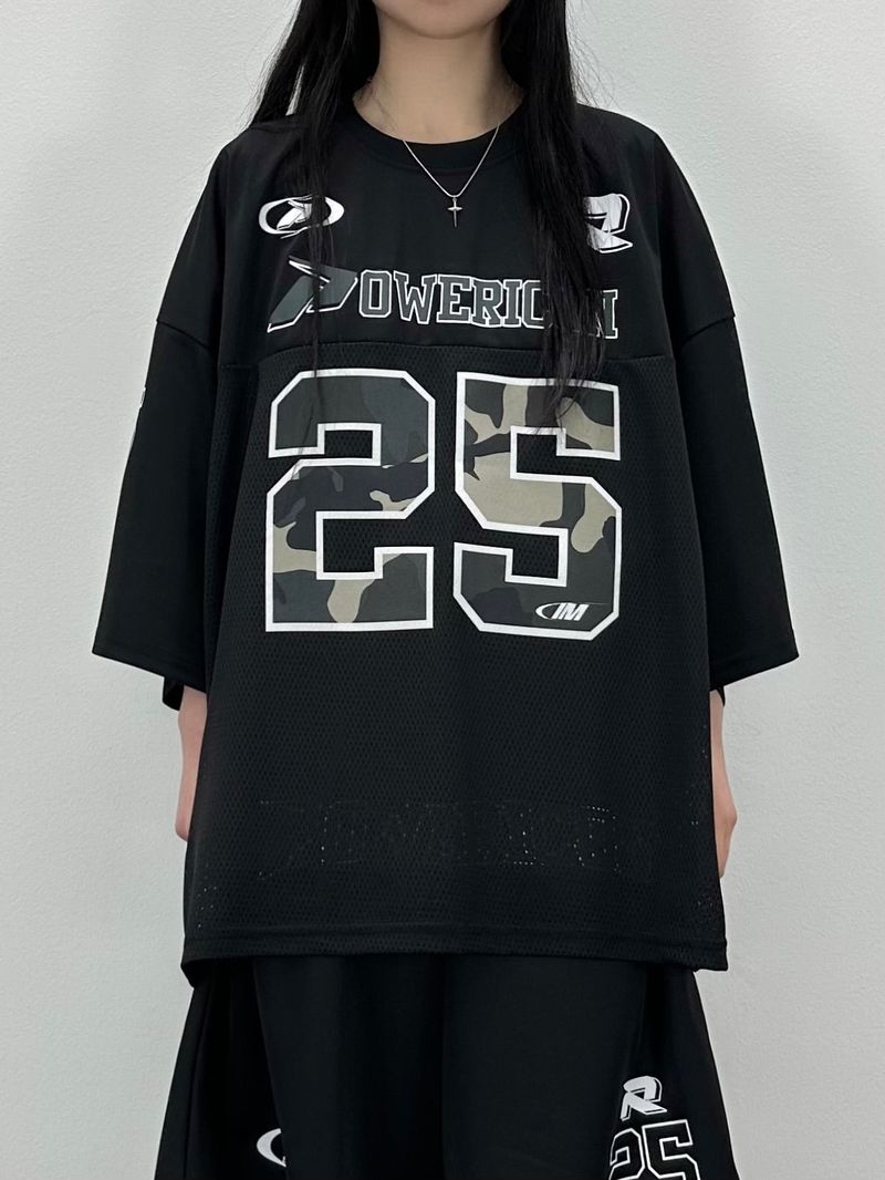 25 camo mesh t