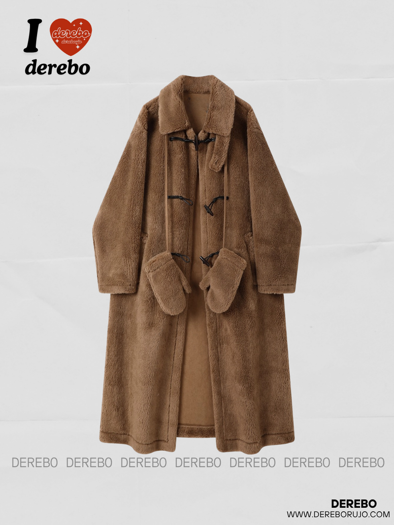 dereborujo（ドレボルゾー）の「スノートグルウールムスタンロングコート（ジャケット/アウター）」