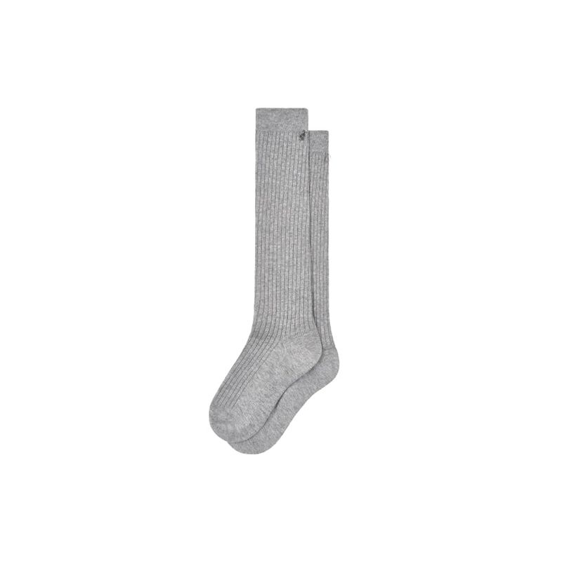 Basic Daily Rib Knee Socks_4 color