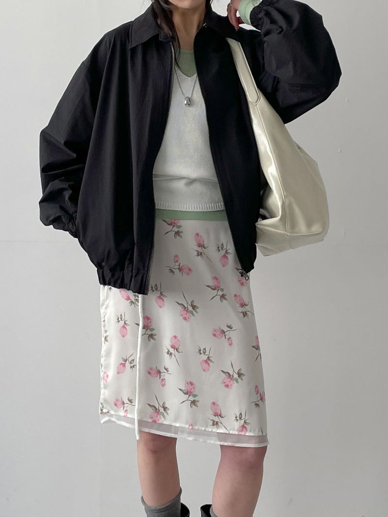 INCHANT ME(インチャントミー)の「Comment Collar Loose Fit Wind Jumper(Jackets/Outerwear)」