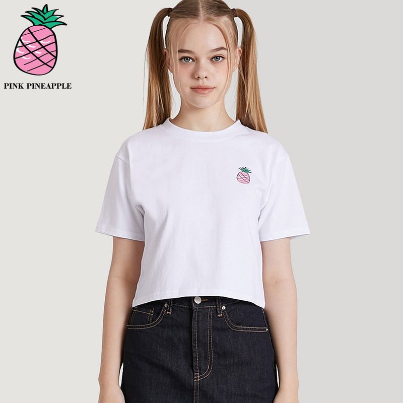 SYMBOL CROPPED T-SHIRT
