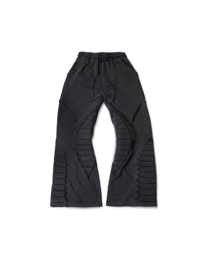 Goldie（ゴルディ）の「FRINGE MOTOR WASHED GREY PANTS（Pants）」