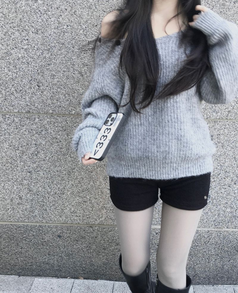 ROARUA（ロアルア）の「レイヤードニットパンツ（パンツ）」