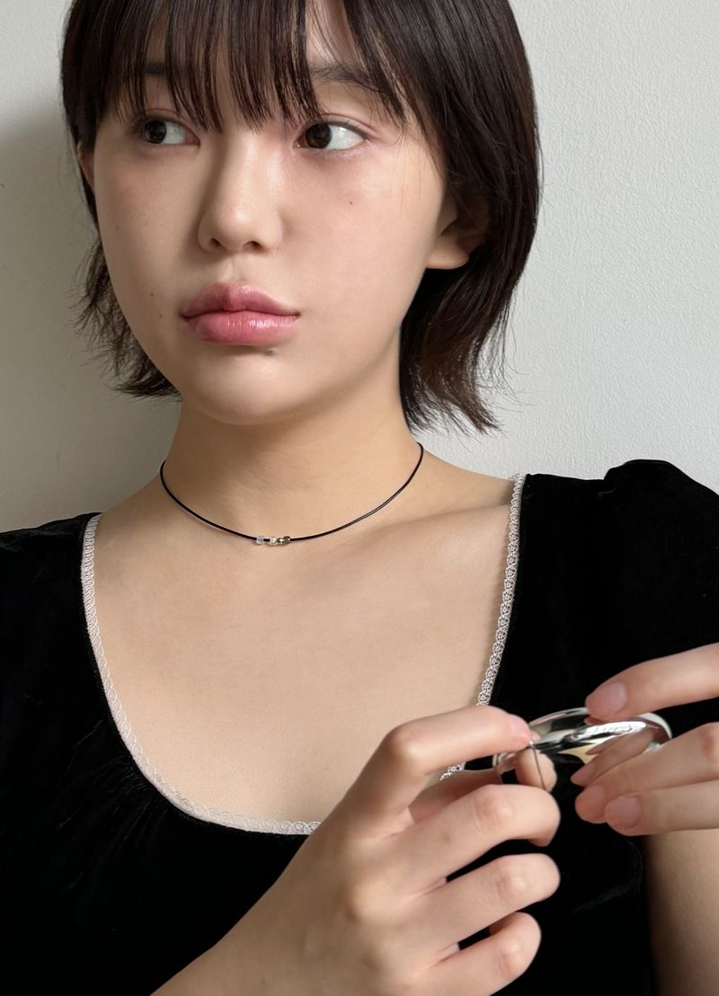 Leather Choker.(5color)