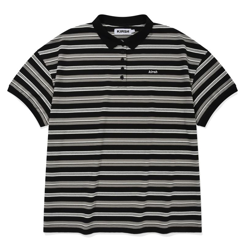 ストライプピケTシャツ