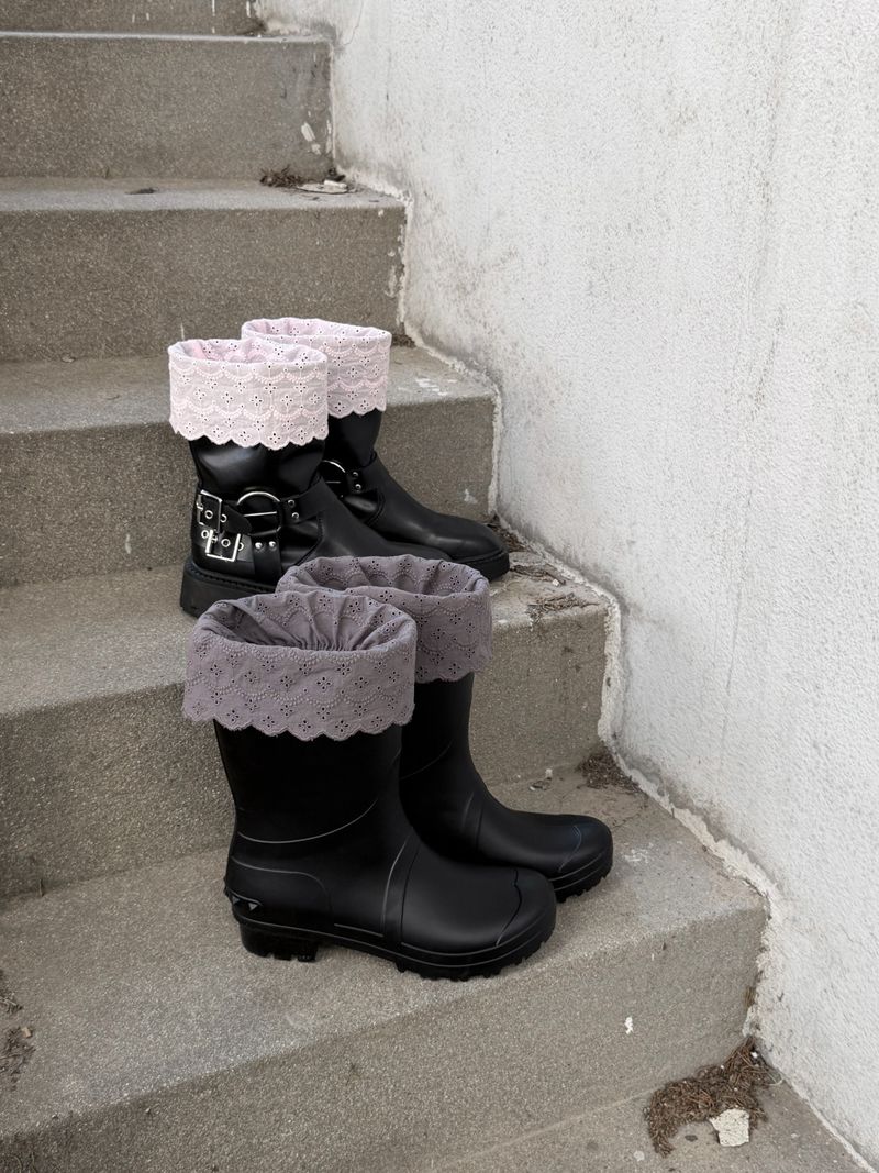 Trim Lace Cuff (pink)