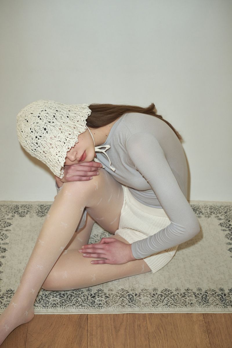 IDA bucket hat_ivory