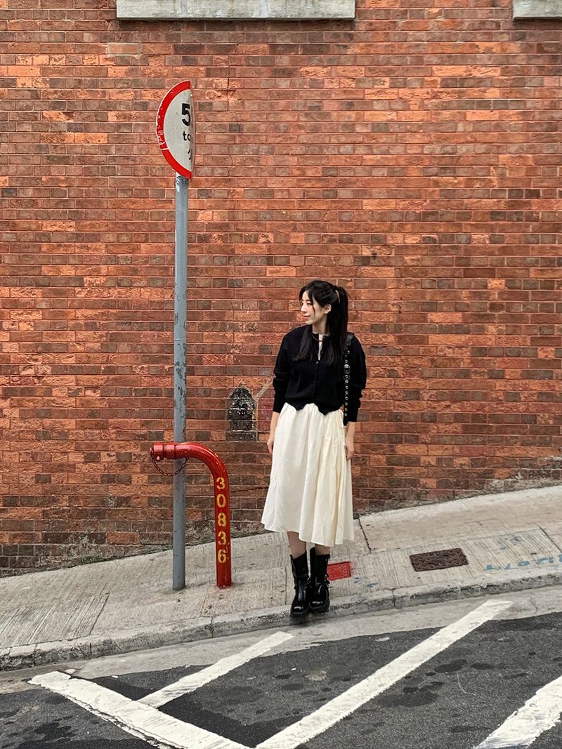 [MADE] Stones round cardigan