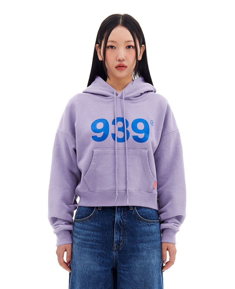 ARCHIVE BOLD(アーカイブボールド)の「939 LOGO CROP HOOD (LAVENDER)(Tops)」