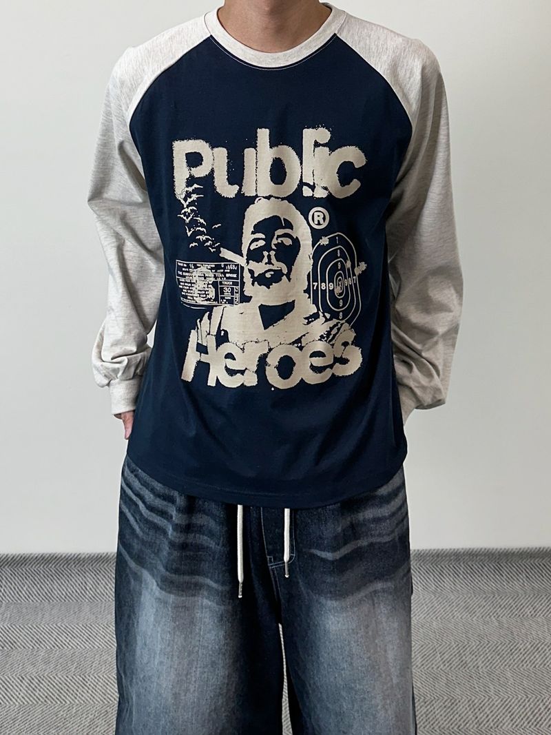 Smoke Raglan Long sleeve