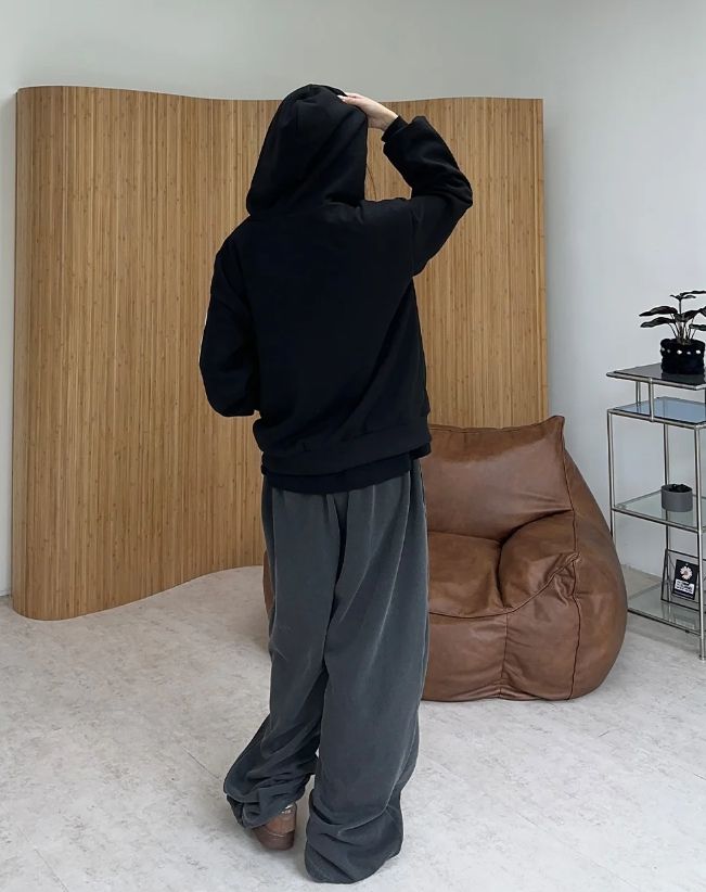 Mars Pigment Cut-out Wide Pants