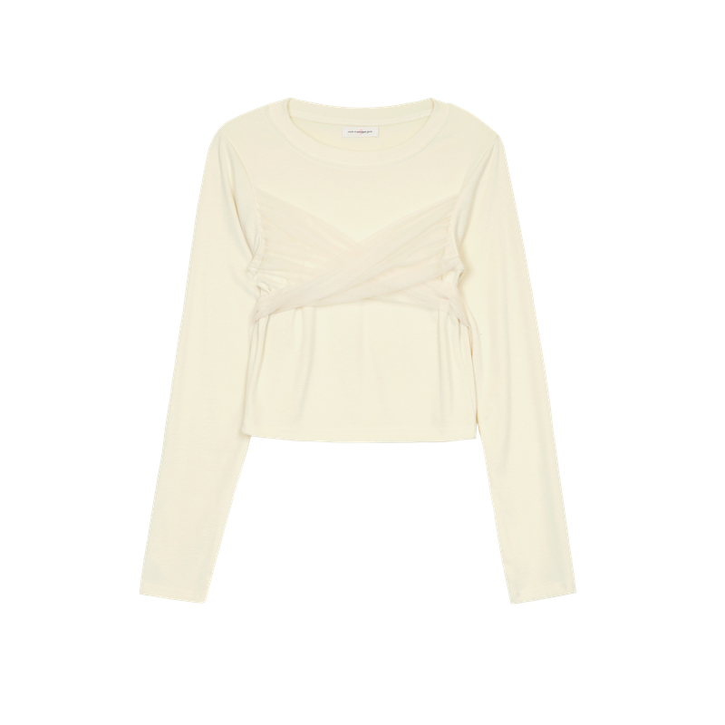 BALLET TIED RIBBON TOP (3 COLORS)