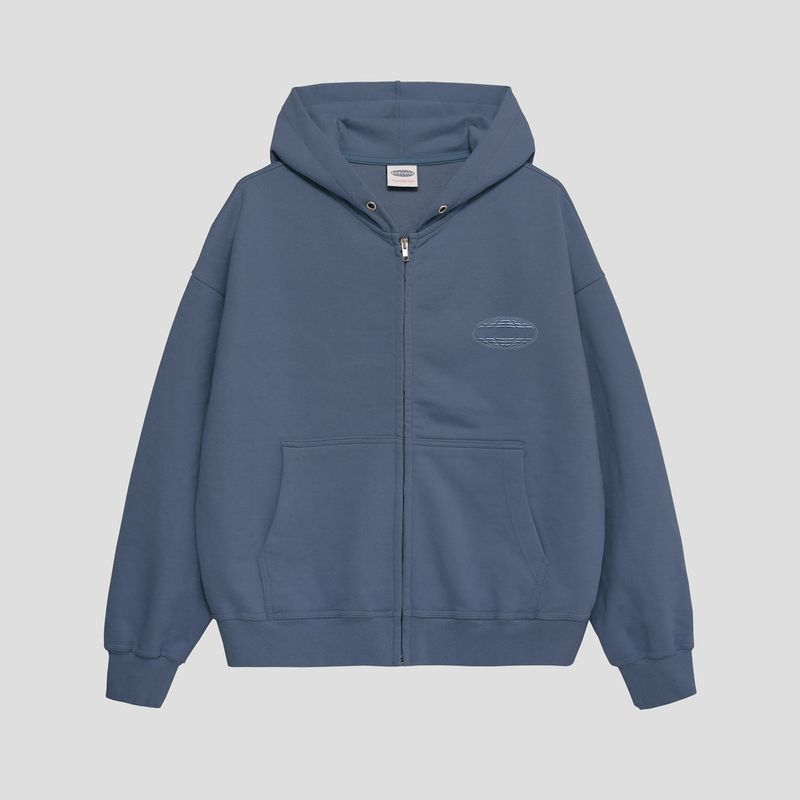PARAGRAPH(パラグラフ)の「FONTLESS STITCH LOGO ZIP HOODIE(Tops)」