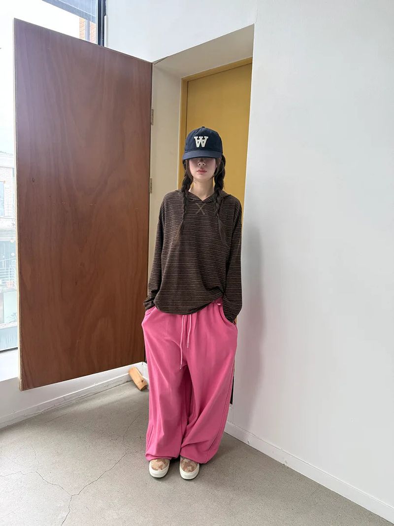 tension stripe hood T