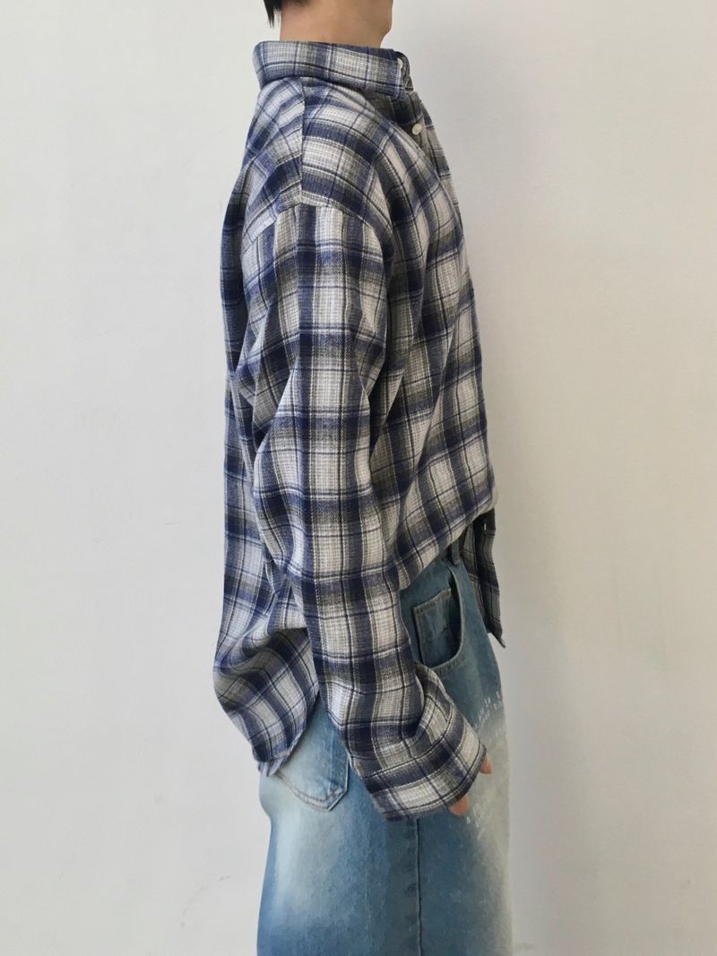 Minin Check Basic Soft Shirt 10C