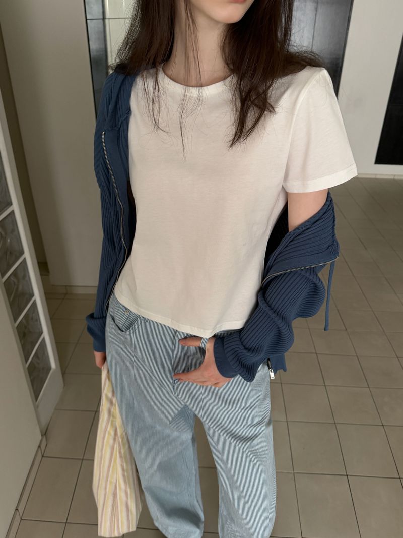 [ORIGINAL]  Basic Short Sleeve T-shirt