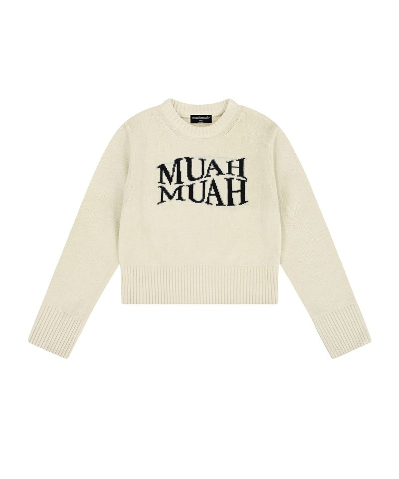 LAMBSWOOL JACQUARD ROUND KNIT