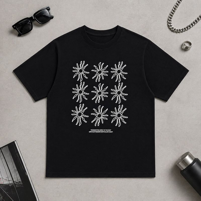 COZINESS（コジネス）の「Oversized Fit 9 Flower Printed Short-Sleeved T-Shirt（Tops）」