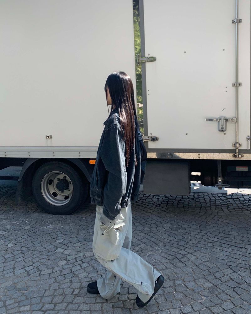 Stopper nylon pants