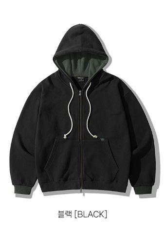 26FW★ Soft Nap Hood Zip-Up