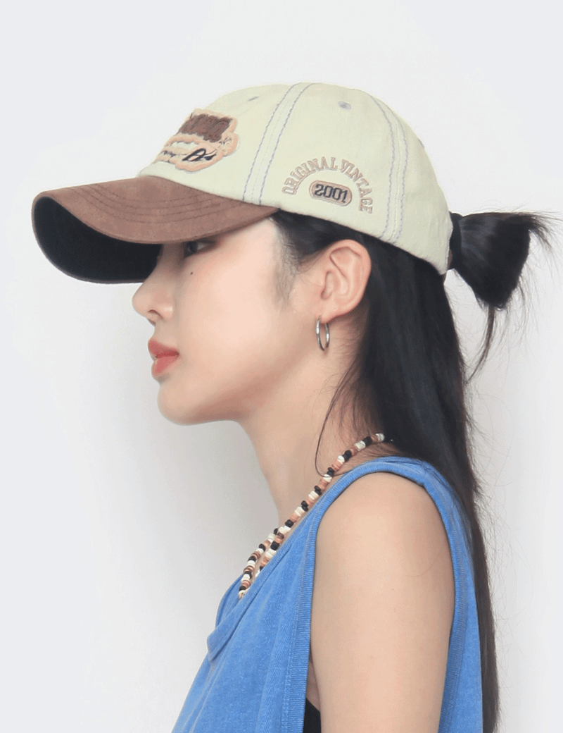 nutellike(ヌテールライク)の「American vintage ball cap(Hats)」