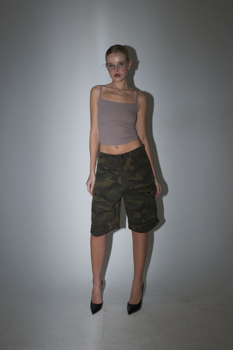 BASIC SLEEVELESS MOCHA