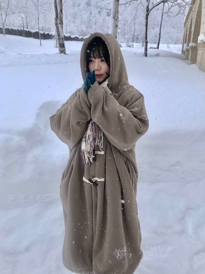 Aomori hood duffle coat