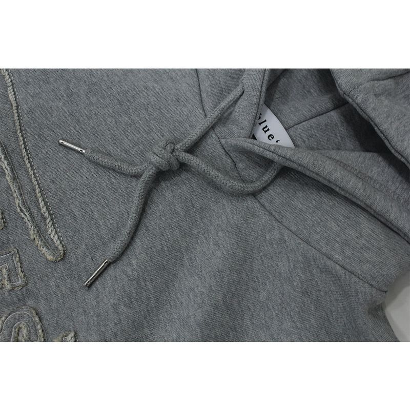 Bluesf Cutting Patch Heavy Hoodie