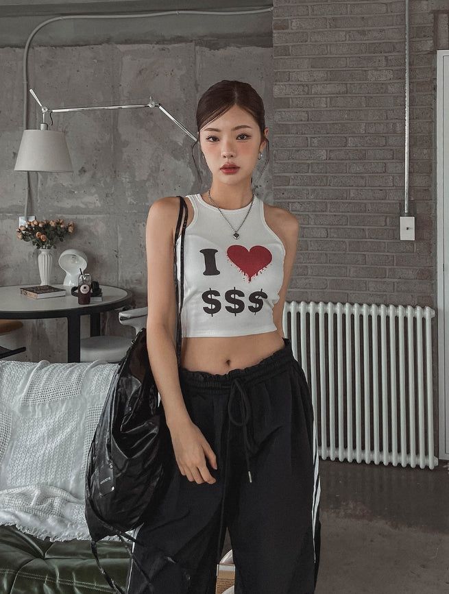 Love money pad sleeveless