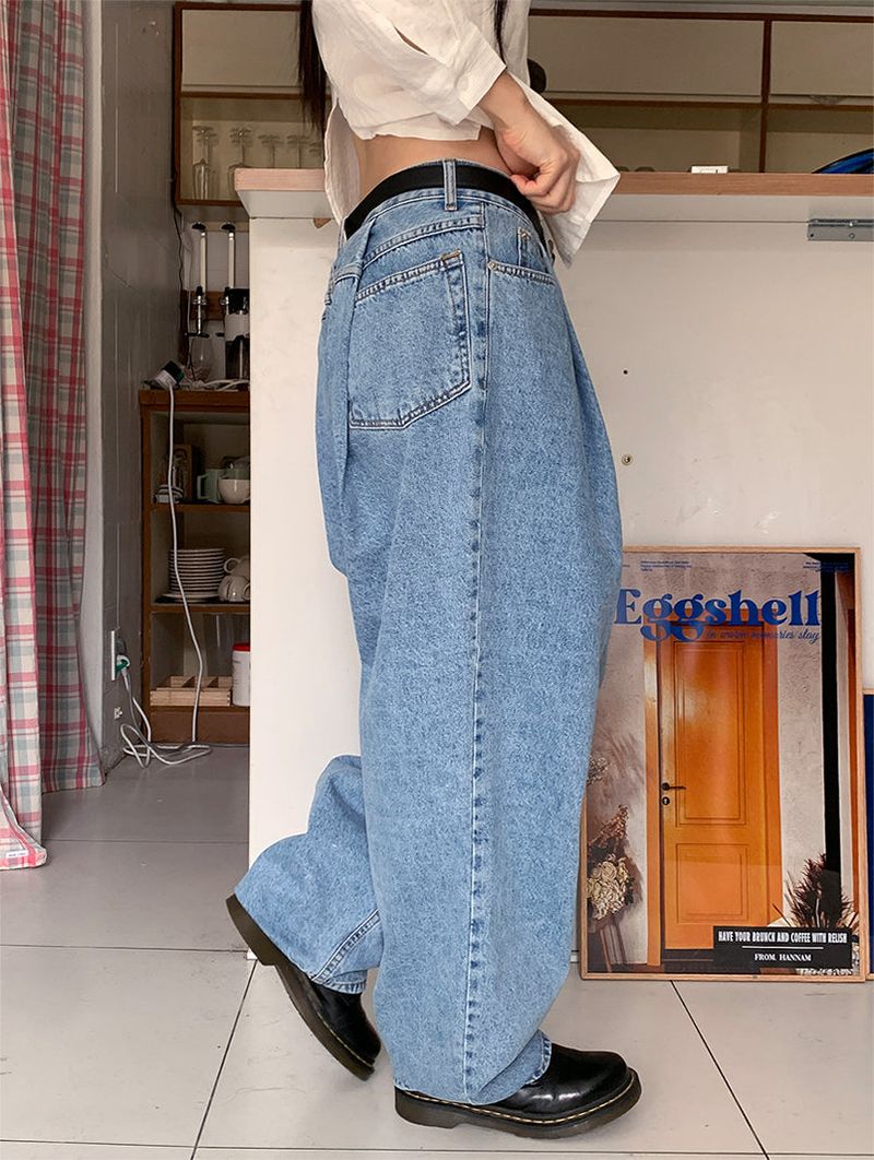 FORMAL PINTUCK JEANS