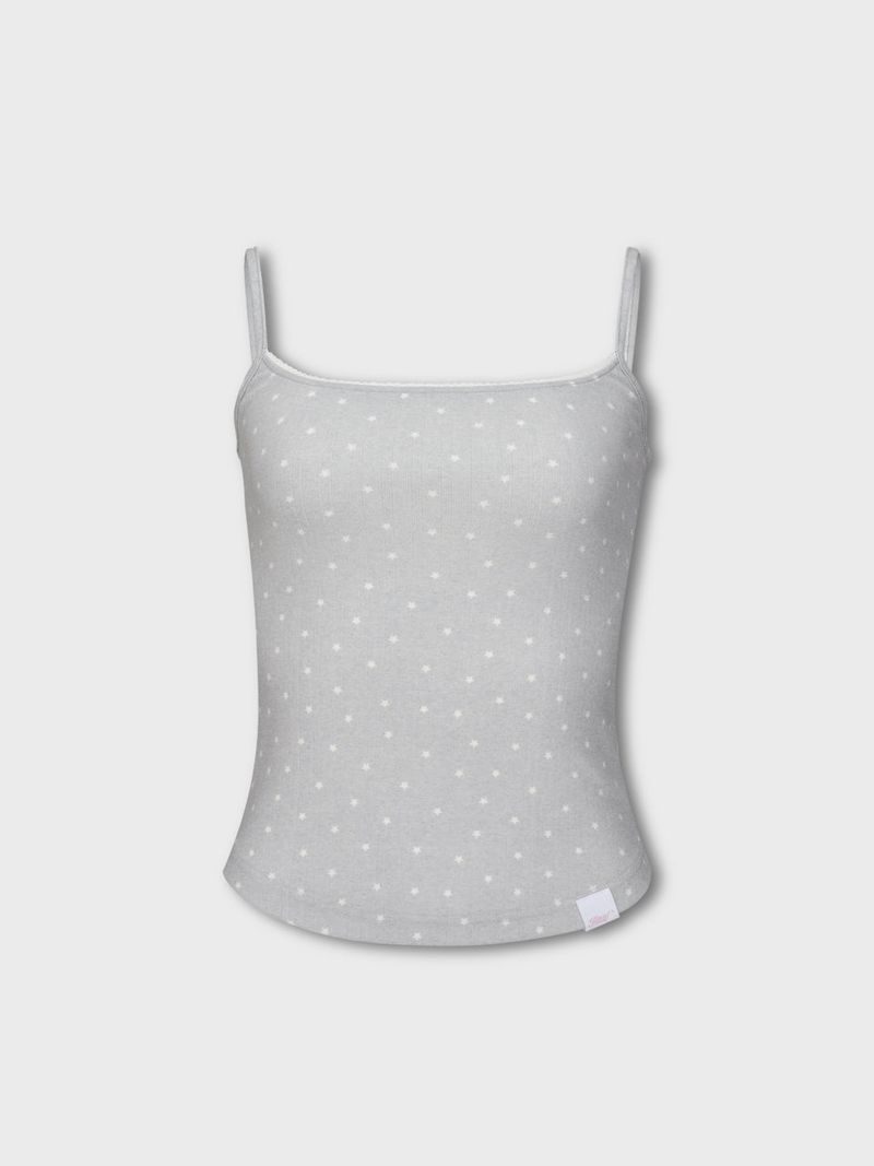 Star Frill Sleeveless(GREY)
