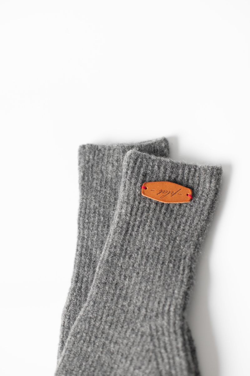 Wool gloves (Grey)