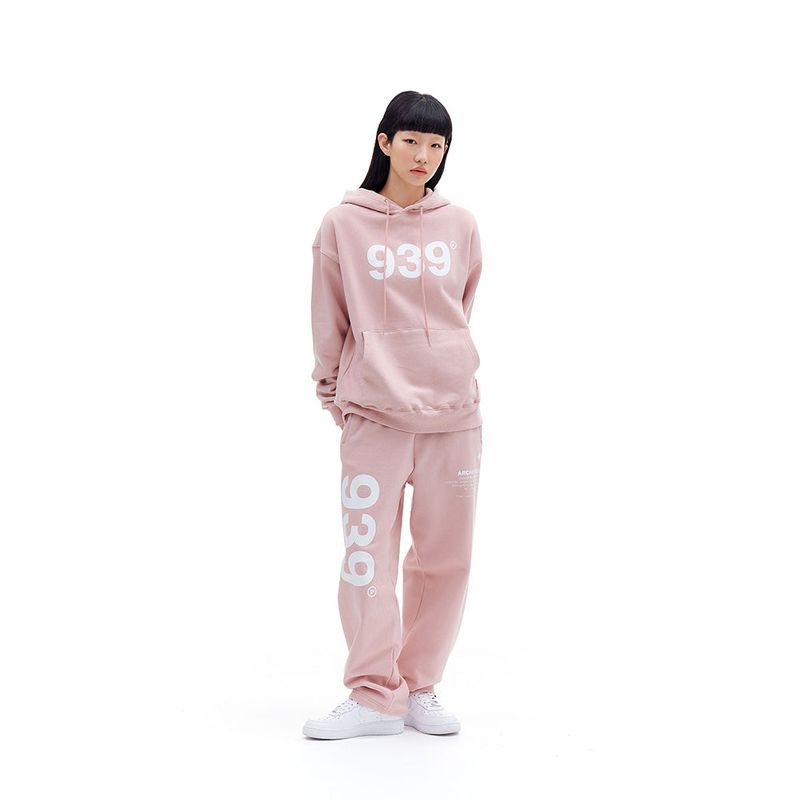 939 LOGO HOOD (PINK)