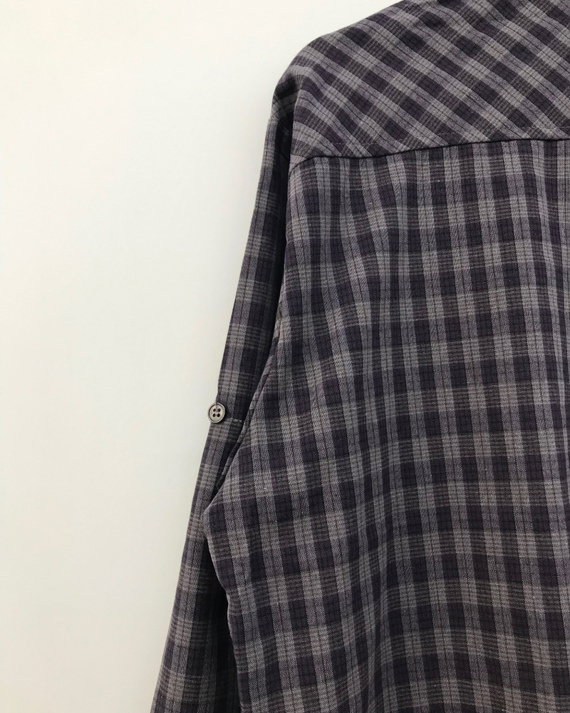 Tar Pocket Check Shirt (2color)