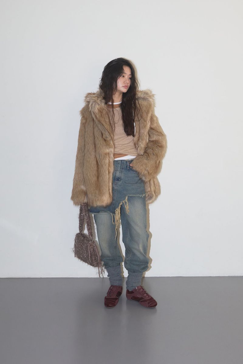 WOOLLY BAG_brown
