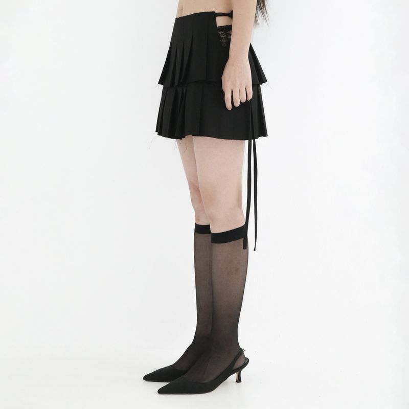 [MADE] Double Pleats Skirt 001
