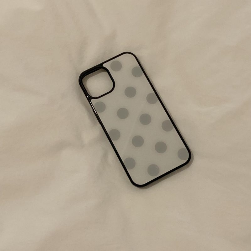 [MADE] dot glass bumper case(mintgreen)