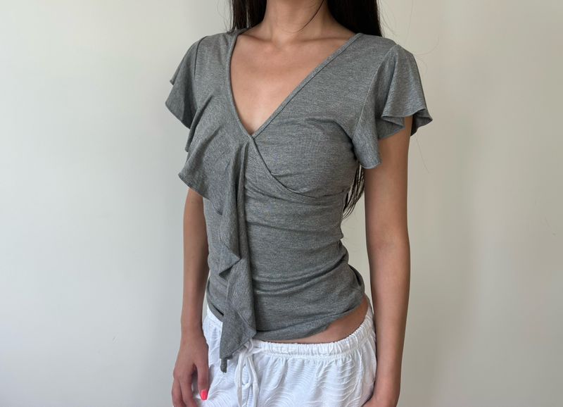 furbaby（ファーベイビー）の「frill draped top（Tops）」