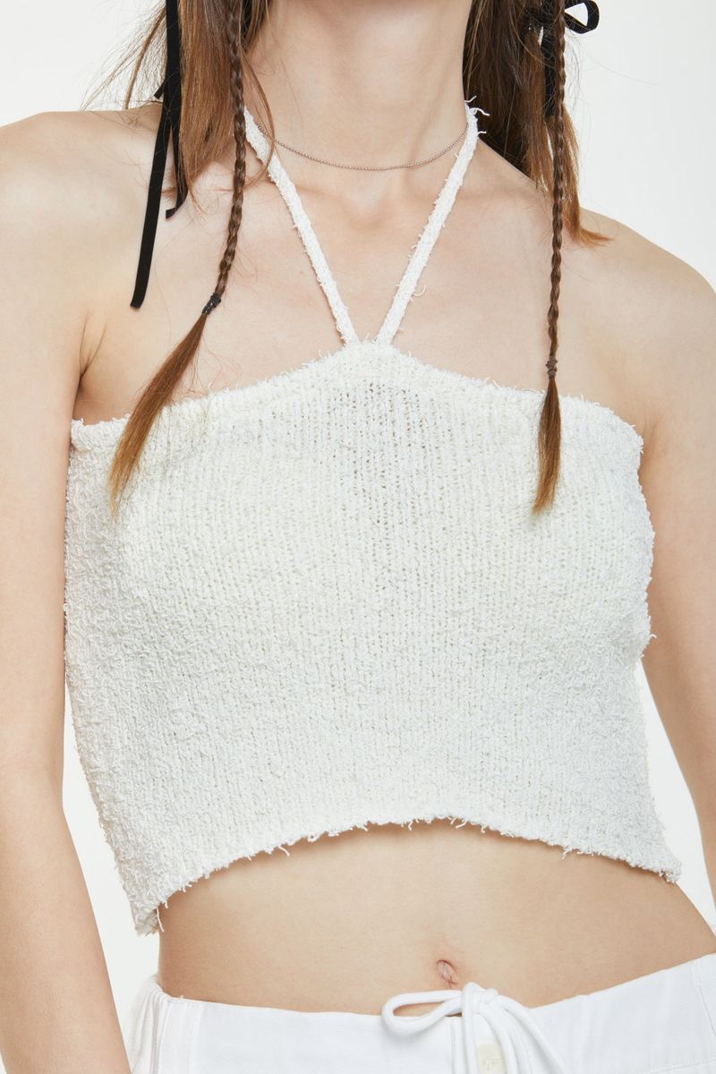 FANCY HALTER TOP