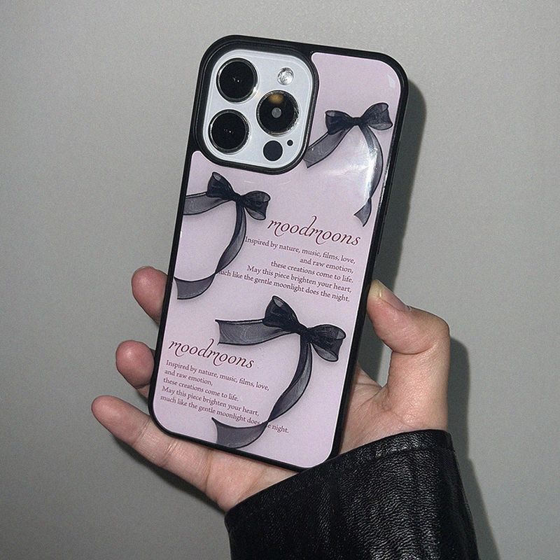 [MADE]Black Ribbon epoxy case