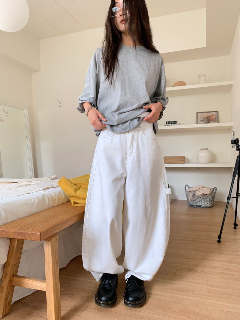 ASHER CURVED CARPENTER PANTS (3C)