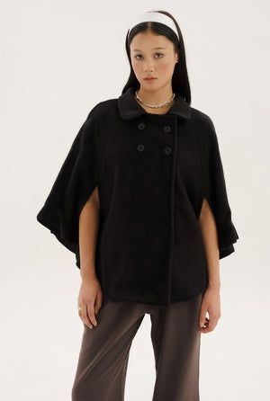 Moon cape jacket
