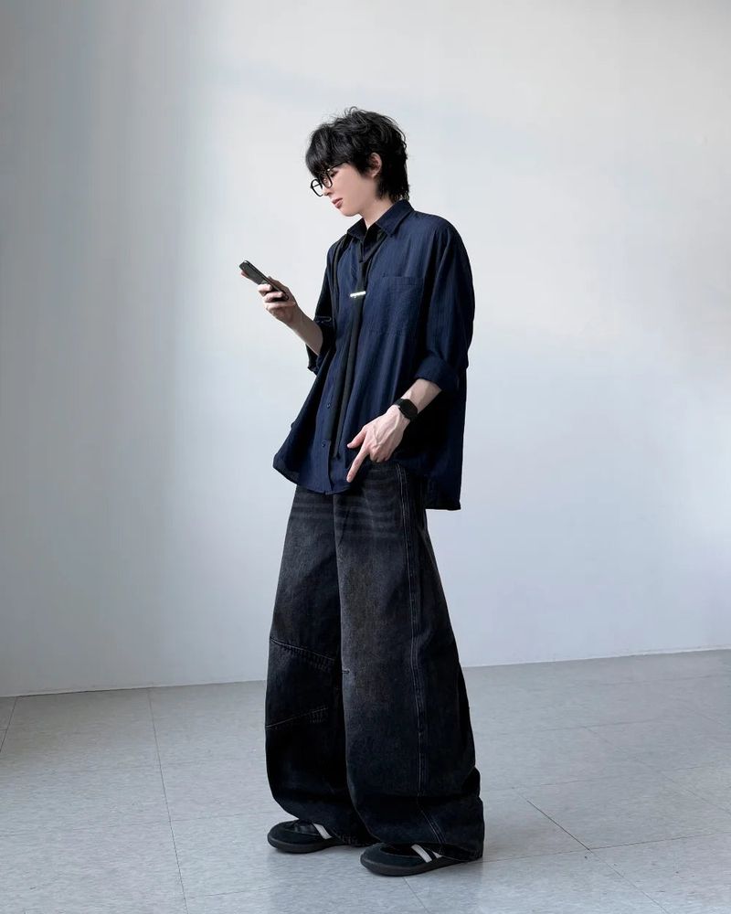 Casting Balloon Wide Denim