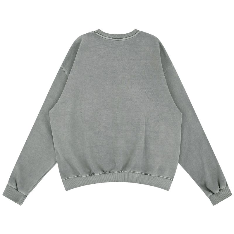 VINTAGE PIGMENT WASHED SWEATSHIRT GRAY